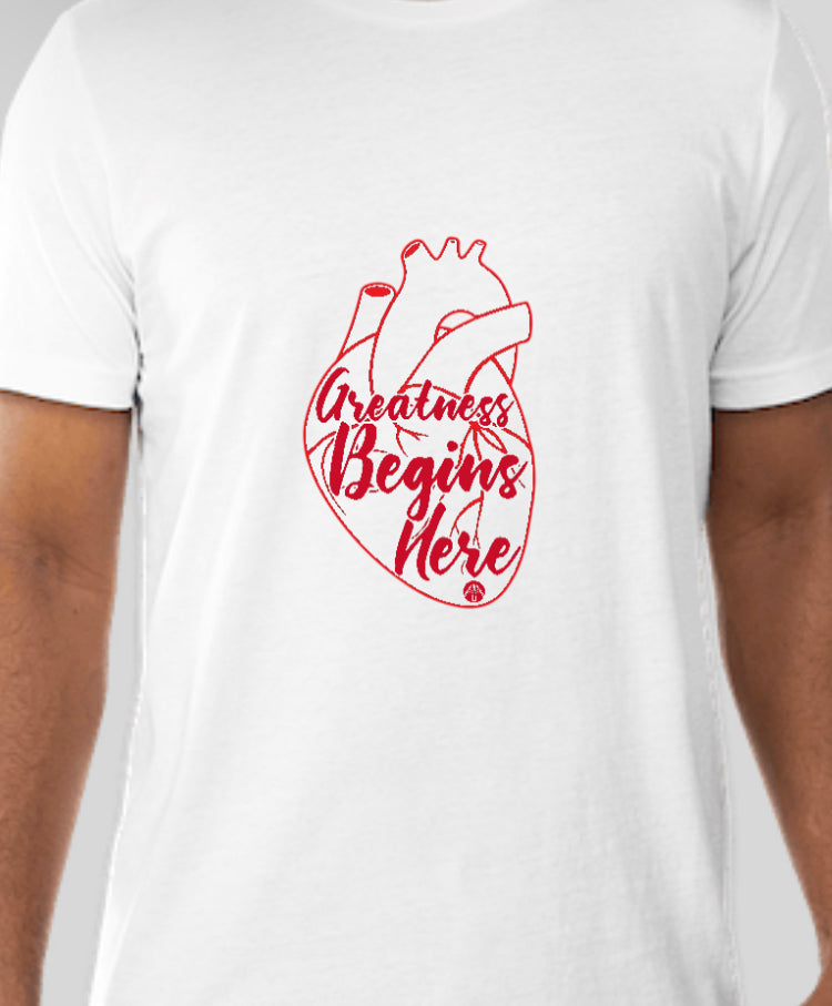 Greatness Begins Here Hoodie PRE ORDER